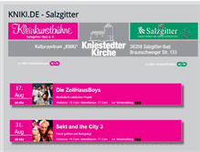 Tablet Screenshot of kniki.de